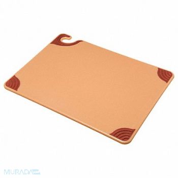 SAN JAMAR Cutting Board w/Grips 15 x 20 In Brown, 20X883