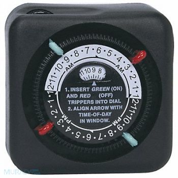 INTERMATIC Timer Mechanical 120V 9.5A Plug In, 20XE88