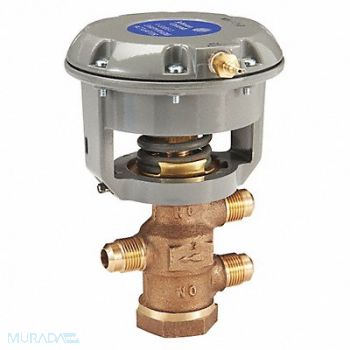 JOHNSON CONTROLS Pneumatic Flare Valve Brass 1/2 in., 20XJ22