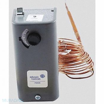 JOHNSON CONTROLS Remote-Bulb Control Heat Bulb Length, 20XJ37