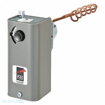 JOHNSON CONTROLS Mech Tstat Heat Only Steel 350/100F, 20XJ43