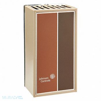 JOHNSON CONTROLS Line Volt NP Analog Tstat 2H/2C White, 20XJ82