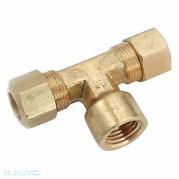 GRAINGER APPROVED Female Tee Low Lead Brass 150 psi, 20XM90
