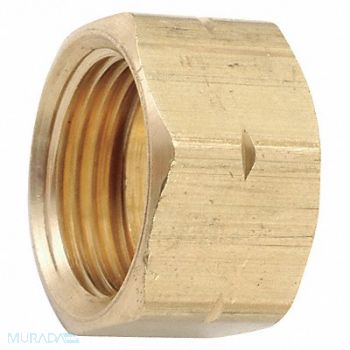 GRAINGER APPROVED Nut Low Lead Brass 120 psi, 20XN17