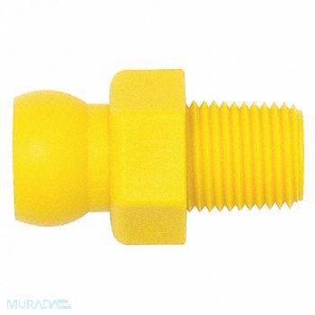 LOC-LINE Acid Resist NPT Connector 1/8In PK50, 20Y157