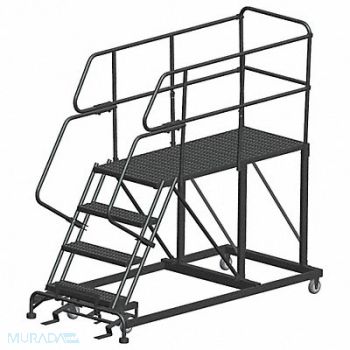 BALLYMORE Roll Work Platform Steel Single 40 In.H, 20Y808