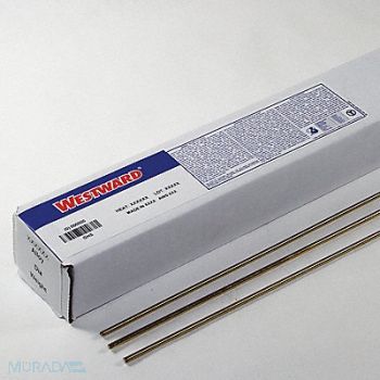 WESTWARD Gas Welding Rod Carbon Steel R-60 1/8, 23XM55