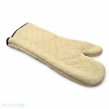 R R TEXTILE Oven Mitt Hand Shaped Natural 13in, 20YM93