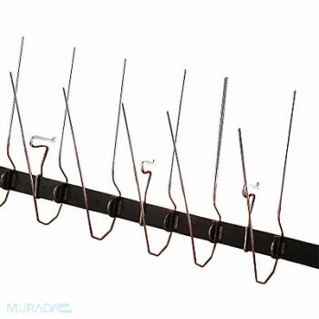 BIRD BARRIER Bird Repellent Spikes Gutter-Point PK50, 20YR48