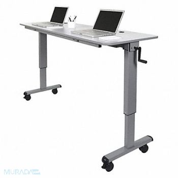 LUXOR Flip Top Table Adjustable Crank Handle, 210V69