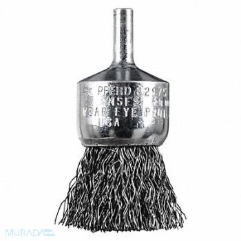 PFERD Crimped Wire End Brush .014 CS Wire 1, 215Y75