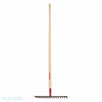 RAZOR-BACK Level Head Rake 16 Tine 60 Handle, 217G22