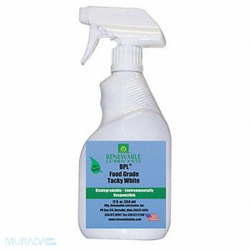 RENEWABLE LUBRICANTS ChainWireRope Lube 12 oz Spray Btl, 21A547