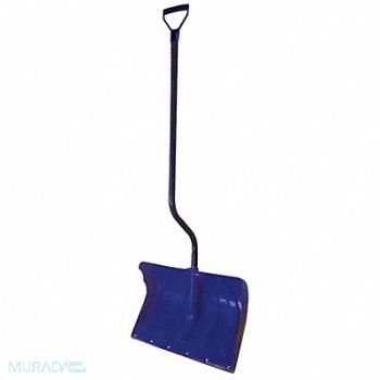 WESTWARD Snow Shovel Poly SS Blade 19-17/25 W, 21AD03