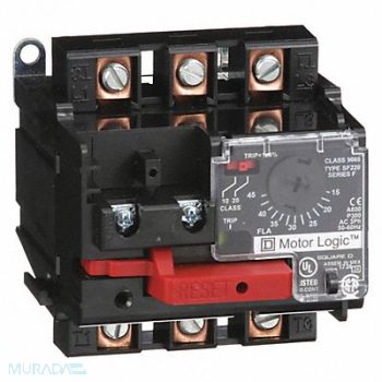 SQUARE D Ovrload Relay 15 to 45A 3P 600VAC NEMA 2, 21AM86