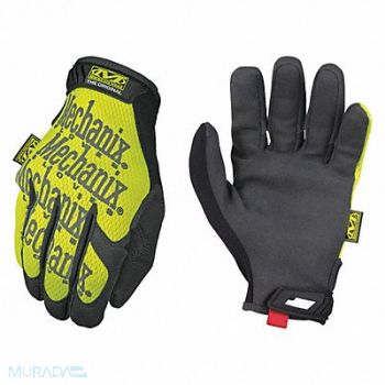 MECHANIX WEAR H3986 Mechanics Gloves Hi-Vis Yellow 12 PR, 21AP96