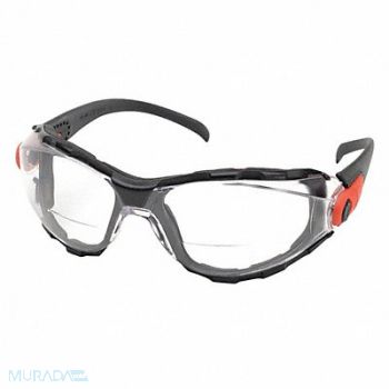 ELVEX G5271 Bifocal Safety Read Glasses +2.50 Clear, 21C986