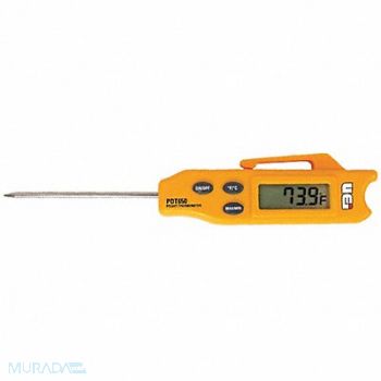 UEI TEST INSTRUMENTS Digital Pocket Thermometer LCD 3-1/4 L, 49EL80
