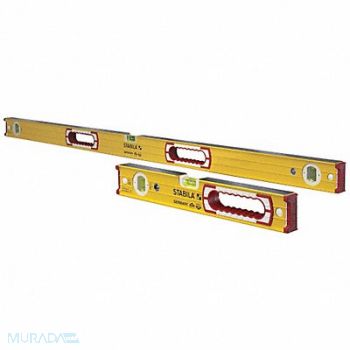 STABILA Box Beam Level Set 16 and 48 in L 2 Pc, 21CK35