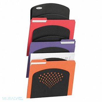 SAFCO Letter/Legal Size Wall Rack 7 Comp, 619W02