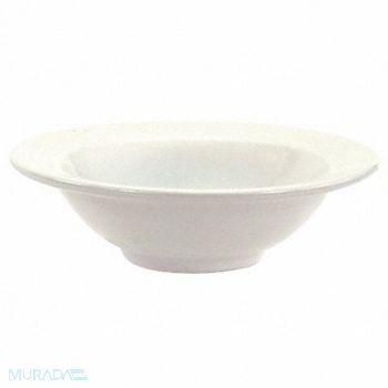CRESTWARE Rimmed Bowl Bright White 16 oz PK36, 21D235