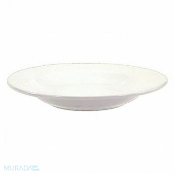 CRESTWARE Rimmed Bowl Bright White 15 oz PK12, 21D250