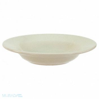 CRESTWARE Rimmed Soup Bowl Bone White 8 oz PK36, 21D314