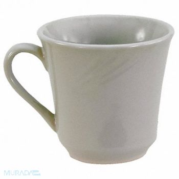 CRESTWARE Mug White 7 oz PK36, 21D327