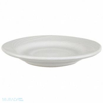 CRESTWARE Saucer 5-1/2 in Bright White PK36, 21D328