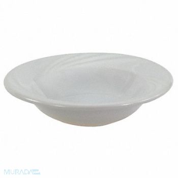 CRESTWARE Fruit Dish Bone White 4 oz PK36, 21D346