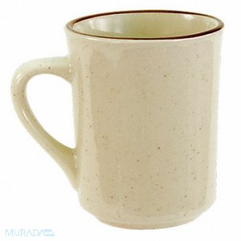 CRESTWARE Mug Spice White 8-1/2 oz PK36, 21D362
