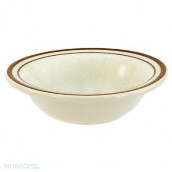 CRESTWARE Fruit Dish Brown 4 oz PK36, 21D365