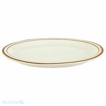CRESTWARE Platter 11-1/2 x 9-5/8 in Brown PK24, 21D376