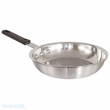 CRESTWARE Frying Pan 12-1/2 in SS/Alum, 21D618