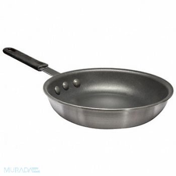 CRESTWARE Frying Pan w/Coating 14-1/2 in Alum, 21D633