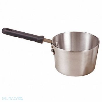 CRESTWARE Sauce Pan w/Cool Grip 8 qt Aluminum, 21D786