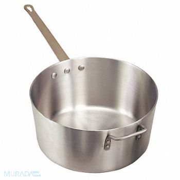 CRESTWARE Sauce Pan 8 qt Aluminum, 21D785