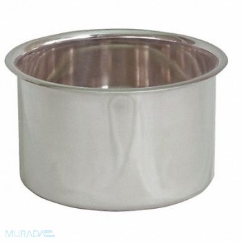 CRESTWARE Bain Marie 2 qt Stainless Steel, 21D963