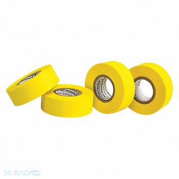 SP SCIENCEWARE Masking Tape 3/4 W 15 yd L Yellow PK4, 21DF39