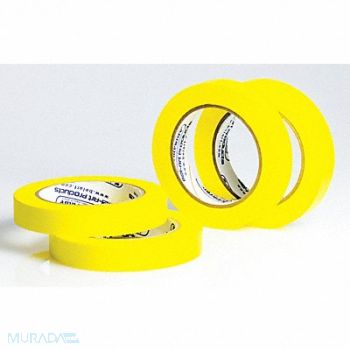 SP SCIENCEWARE Masking Tape 3/4 W 40 yd L Yellow PK4, 21DF51