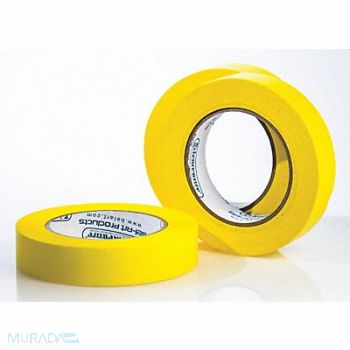 SP SCIENCEWARE Masking Tape 1 W 40 yd L Yellow PK3, 21DF52