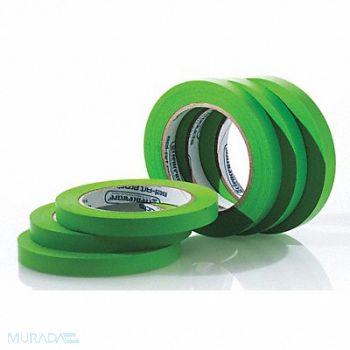 SP SCIENCEWARE Masking Tape 1/2 W 40 yd L Green PK6, 21DF53
