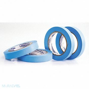 SP SCIENCEWARE Masking Tape 3/4 W 40 yd L Blue PK4, 21DF57