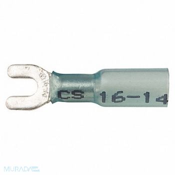 VELVAC Fork Terminal Tin Copper Blue PK10, 21DG61