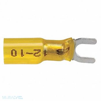 VELVAC Fork Terminal Tin Copper Blue PK10, 21DG62