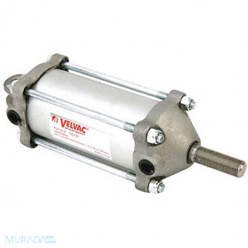 VELVAC Air Cylinder Air 2-1/2 in Bore Clevis, 21DH69