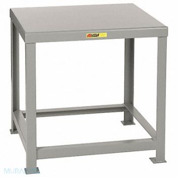 LITTLE GIANT Fixed Work Table Steel 48 W 30 D, 21E621
