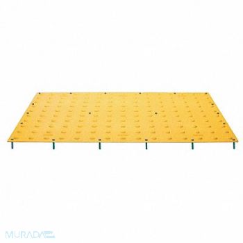 TUFTILE H4144 ADA Pad Yellow 4 ft x 2 ft, 21EH59