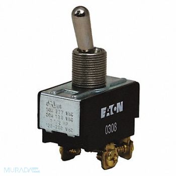 EATON Toggle Switch SPDT 10A @ 277V Screw, 21EW35