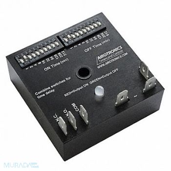 AIROTRONICS Encapsulated Timing Relay 12VDC 10A, 21EW96